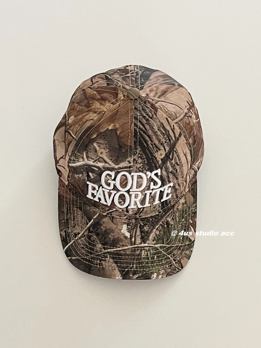 Street 3D Embroidered Camouflage Baseball Hat Female Small Wild Pea 241009