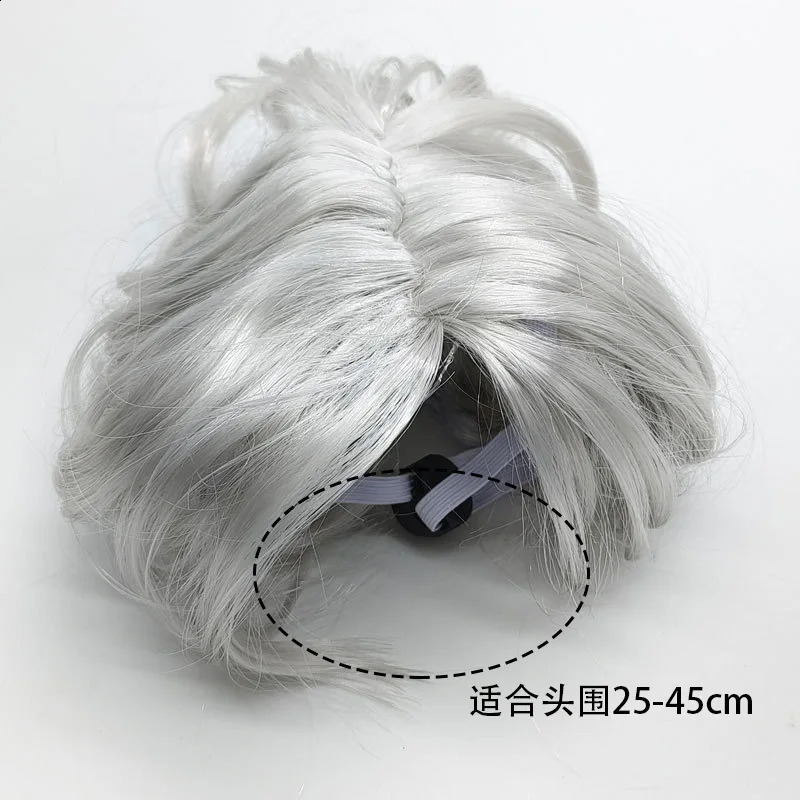 Pet Wigs Cosplay Props Funny Dogs Cats Cross-Dressing Hair Hat Costumes Head Accessories For Halloowen Christmas Pets Supplies 241212