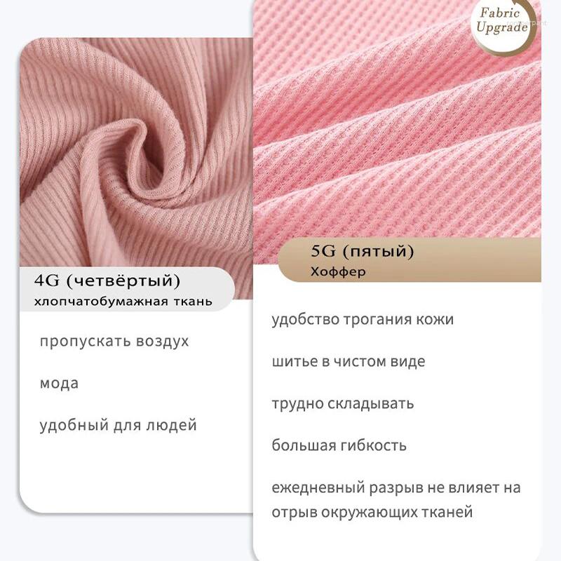 Women's Panties 3Pcs/Set Sexy Waffle Plaid Cotton Briefs Women Solid Color Low Waist Female Soft Breathable Lingerie Comfort Underwear