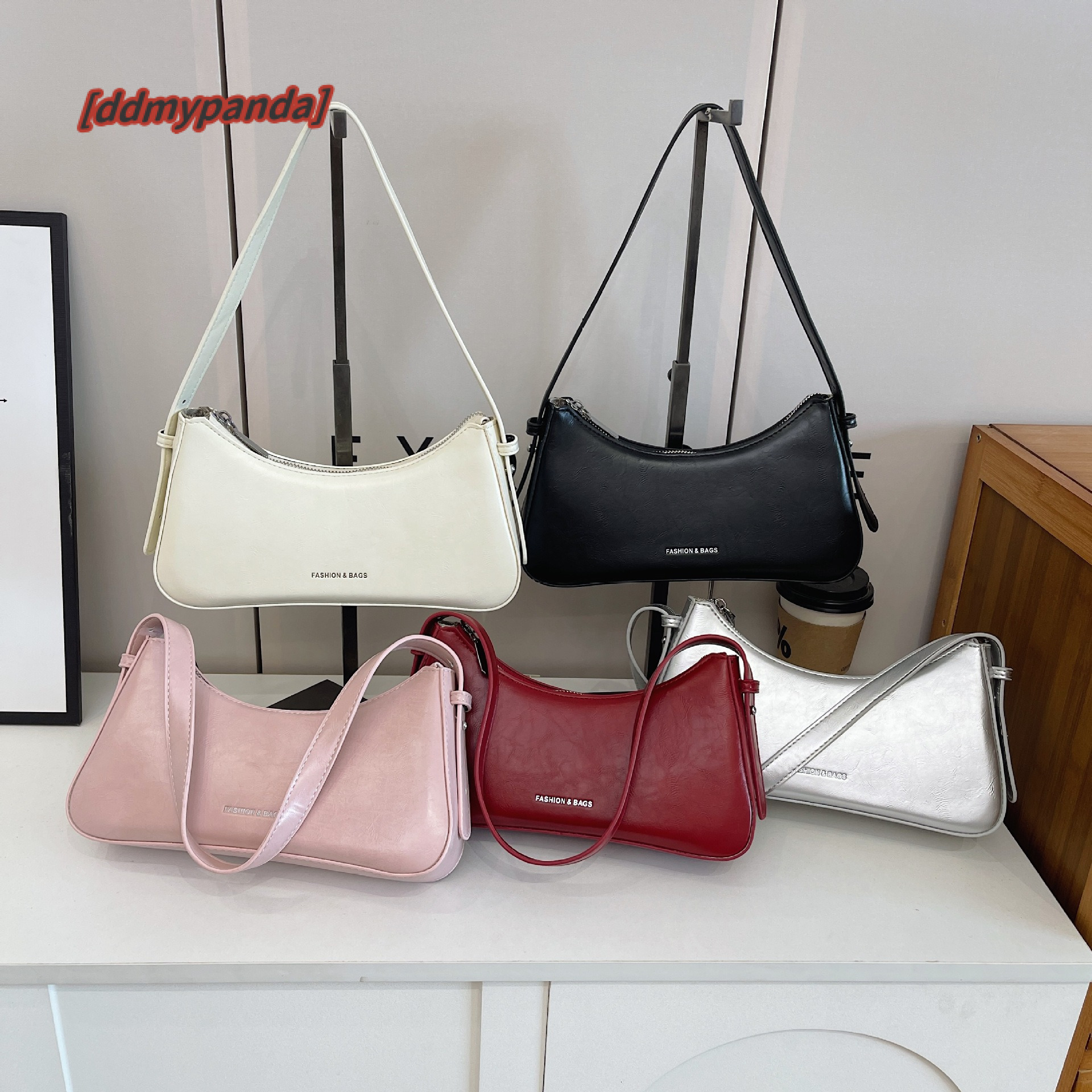 New Summer Versatile Saddle Fashion Style Single Shoulder Underarm 2024 Commuter Women's Bag #25 ddmypanda