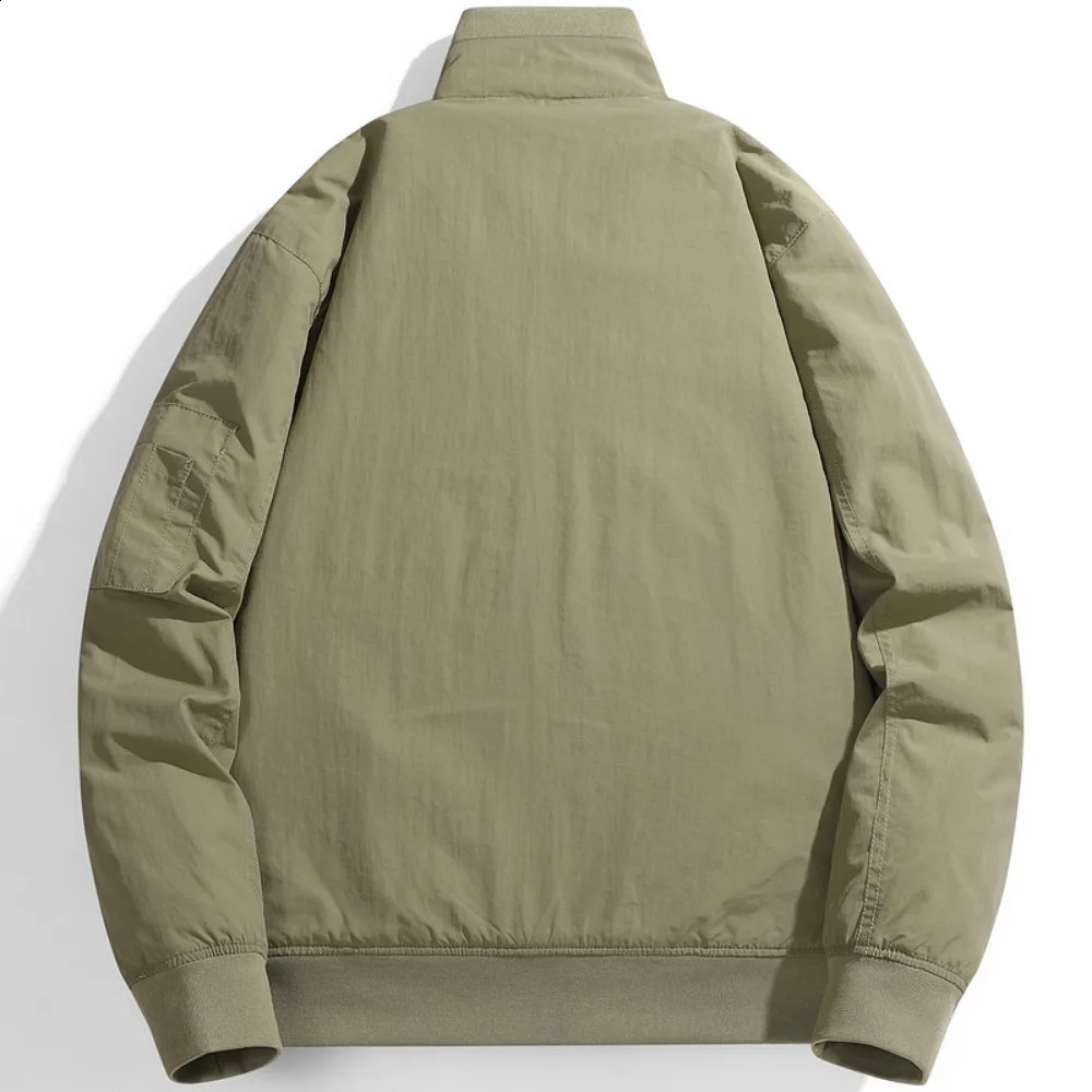 Winter Fleece Lined Turndown Collar Jackets Mens Sherpa Trucker Parka Green Work Cargo Coats Clothes Overcoats 241105