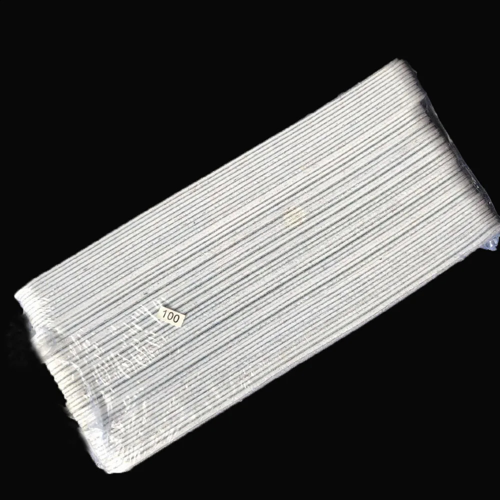 50 Pcs Sandpaper Replacement Pads 100 120 180 240 Grit Nail Professional File 241105