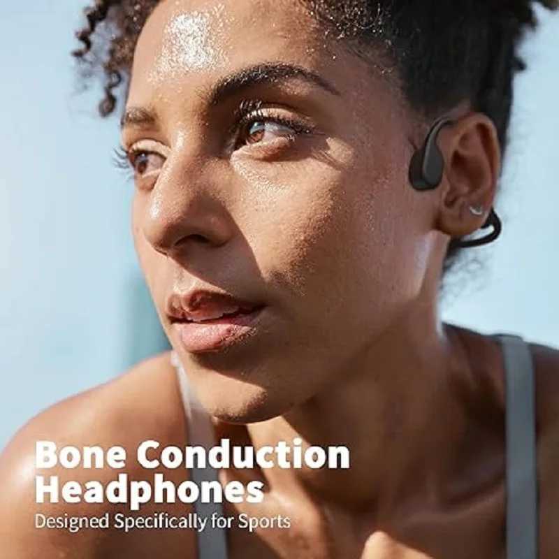 Headset Bone Conduction Earphone Swimming Wireless set IPX8 Waterproof Sport set 5.4 HIFI Sound Earbuds Z241105