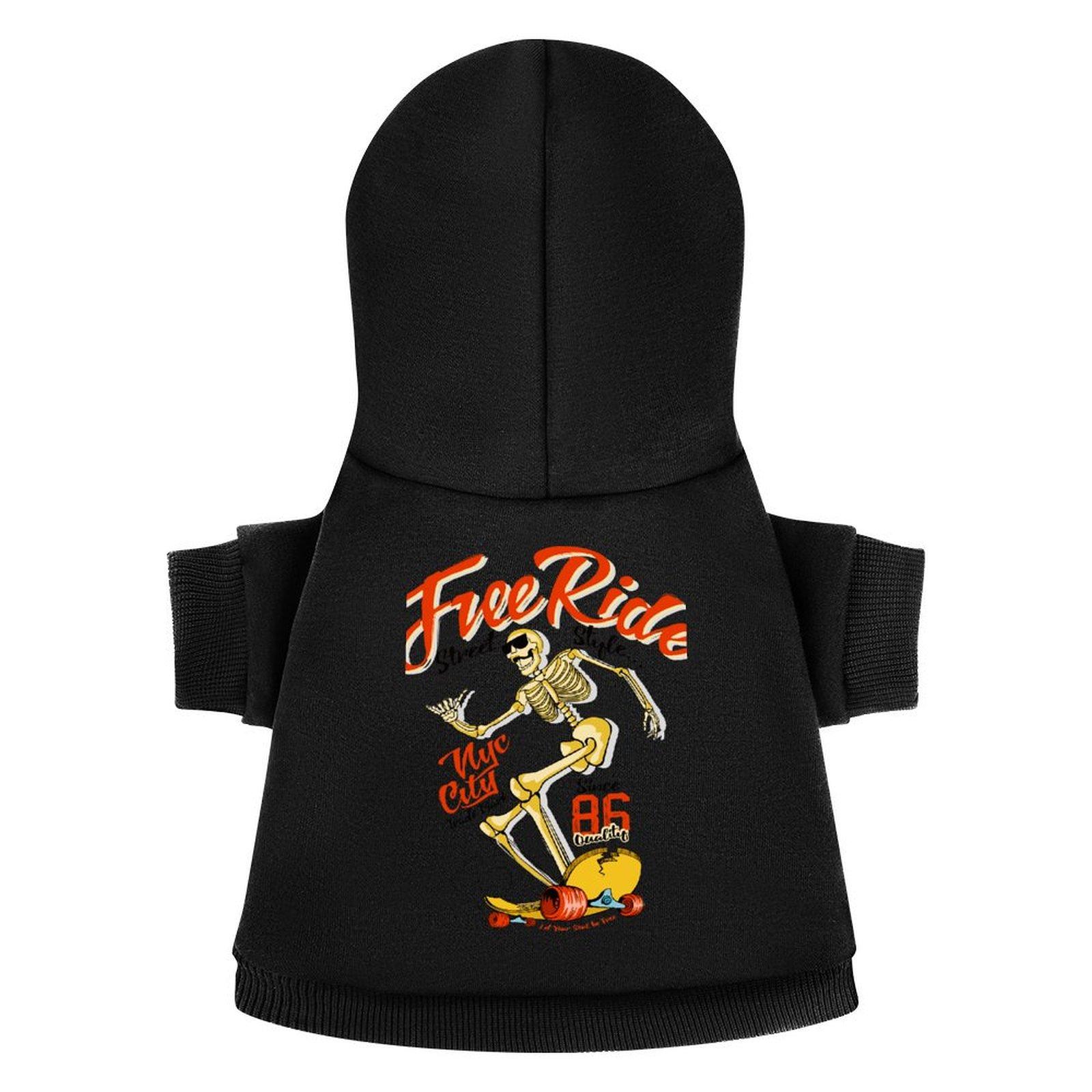 Classic Casual Dog Hoodies Hooded Long Sleeve Outdoor Sun Protection Pets Hoodie DIY Oversized Logo Fine Fabrics Popular Wear