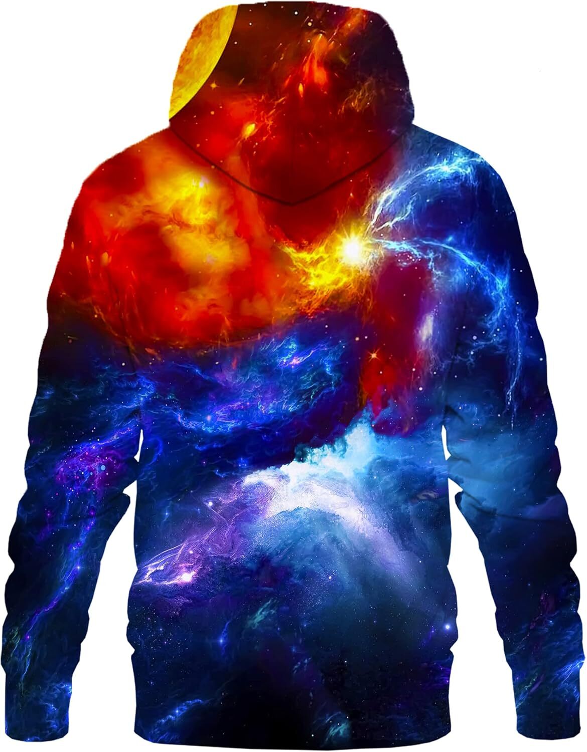 Hoodie for Mens Womens Unisex Novelty 3D Printed Hoodies Long Sleeve Sweatshirts for Men Women with Big Pockets Graphic Fashionable and cool