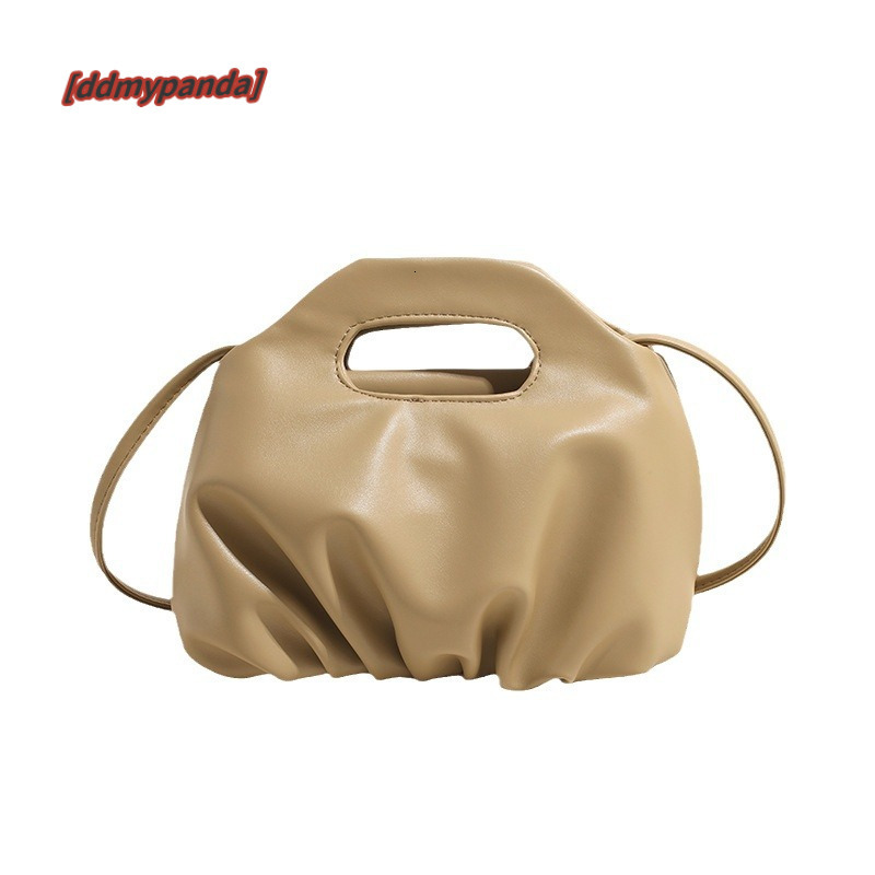 Korean pleated cloud for women, 2024 summer and autumn new fashion handbag, high-end single shoulder crossbody bag #28 ddmypanda