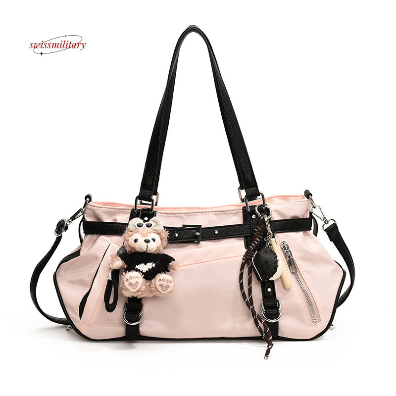 Sweet and Cool Hot Girl Motorcycle Women's Same Style Street Underarm Minimally Charming Cute Large Capacity Shoulder Bag #41 swissmilitary