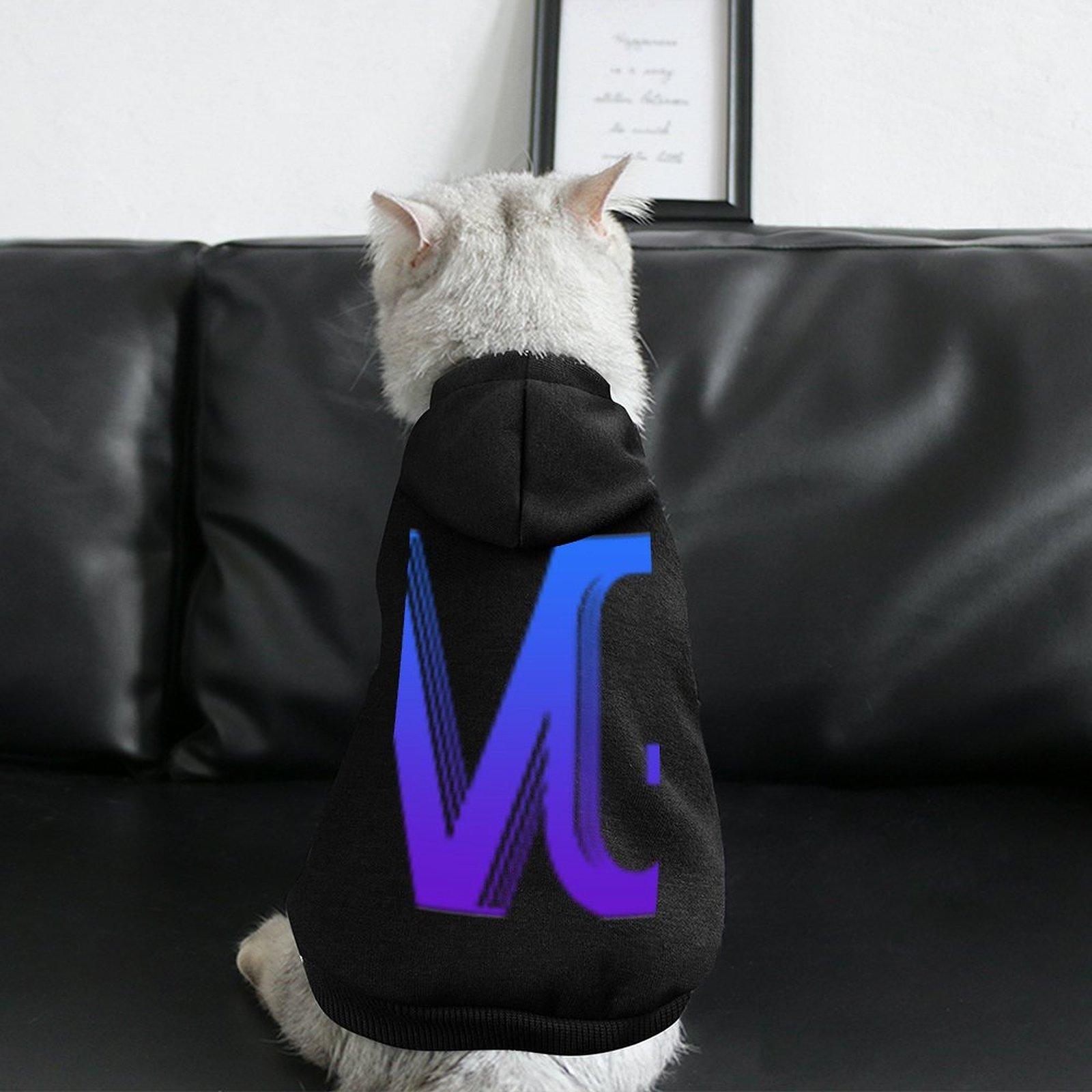 Wholesale Dog's Hooded Sweatshirt Long Sleeve Everyday Leisure Pet Hoodie Customized Anime Anti-linting Cool Pet Hoody