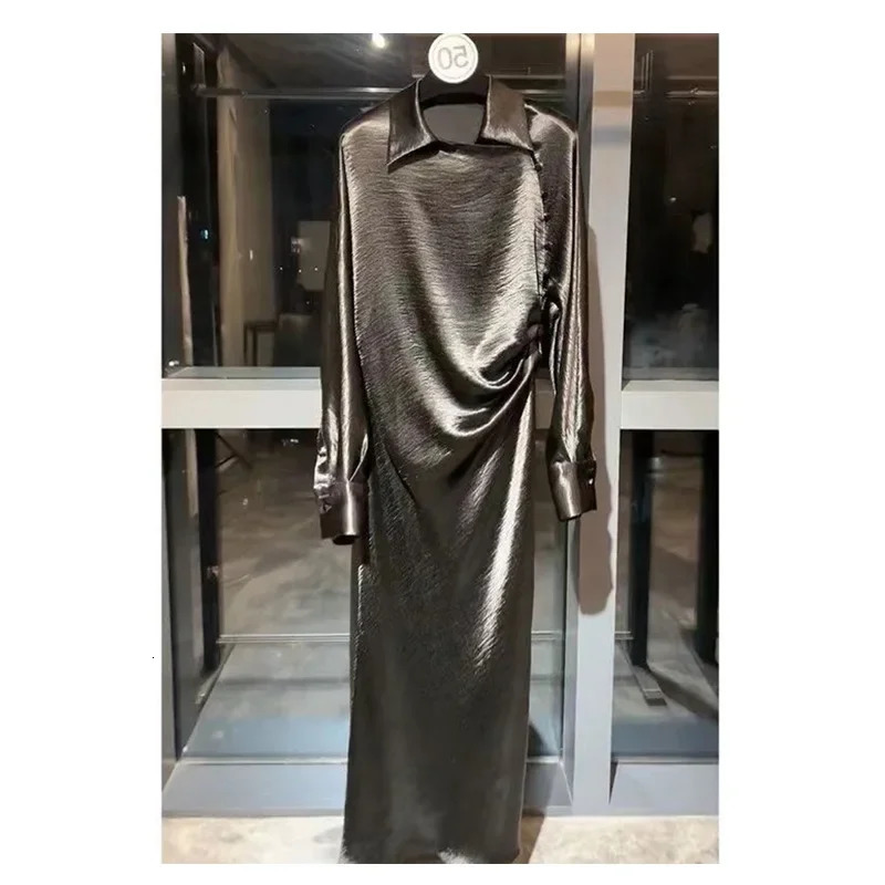 tweed style dress autumn long dress suitable for special occasions high-quality velvet surface 241031