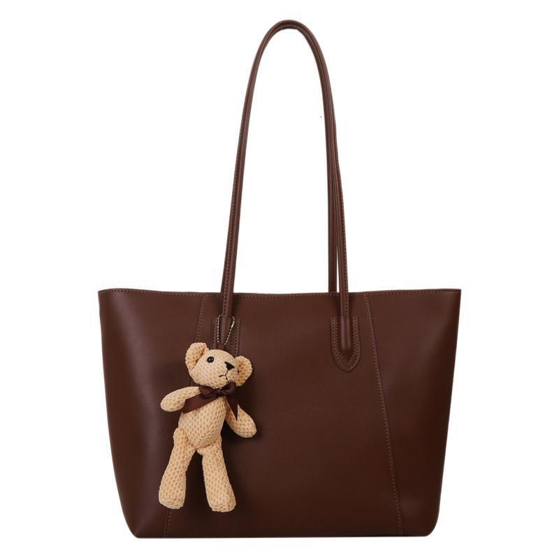 New designer large capacity commuting handbag, high-end fashion multifunctional women's shoulder bag, fashionable bag