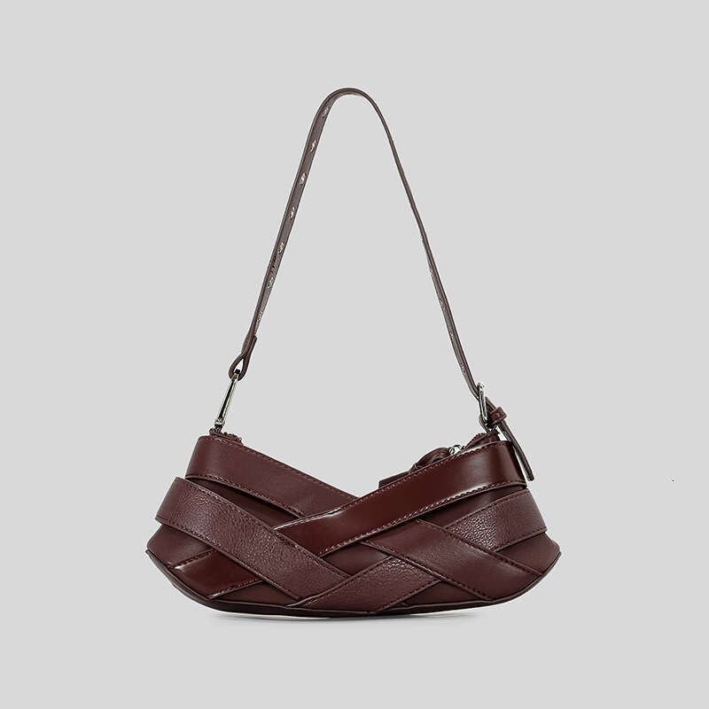 Designer Bag Vintage Belts Deco Women Shoulder Bags Designer Armpit Bag Punk Motorcycle Bag Luxury Pu Leather Lady Handbag Small Female Purse