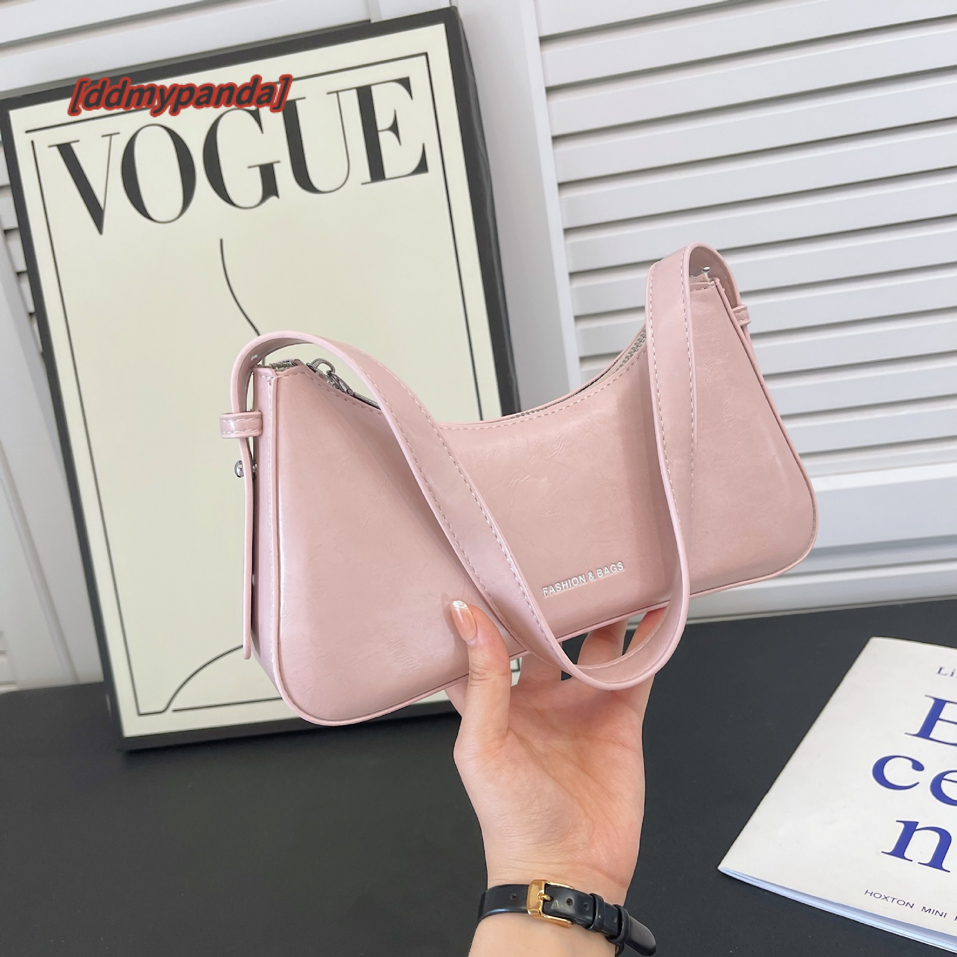 New Summer Versatile Saddle Fashion Style Single Shoulder Underarm 2024 Commuter Women's Bag #25 ddmypanda
