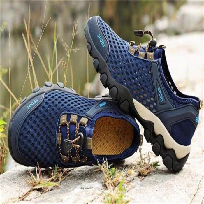 Breathable Sneakers For Men Climbing #HXTE17 Hiking Gym Shoes Men Outdoor Beach Wading Tenis Barefoot Sneakers