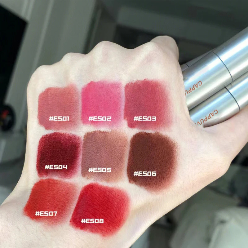 Single Velvet Matte Mist Lip GlossWaterproof Non-Stick Cup Lip Glaze Smudge Proof Not Fade Liquid Lipstick 241105