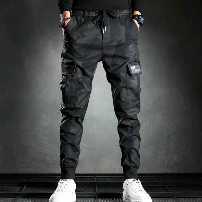 Big Size Male Trousers Baggy Mens Cargo Pants Spring Summer High Quality Regular Fit ner est Long Korean Style Slacks 241105