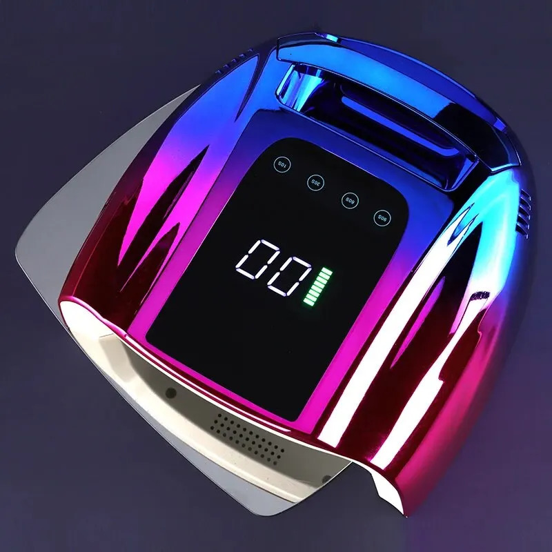 Rechargeable UV Nail Lamp Dryer 42LEDs Professional Wireless Nail Polish Curing Lamp for Drying All Nails Gel Polish Manicure 241104