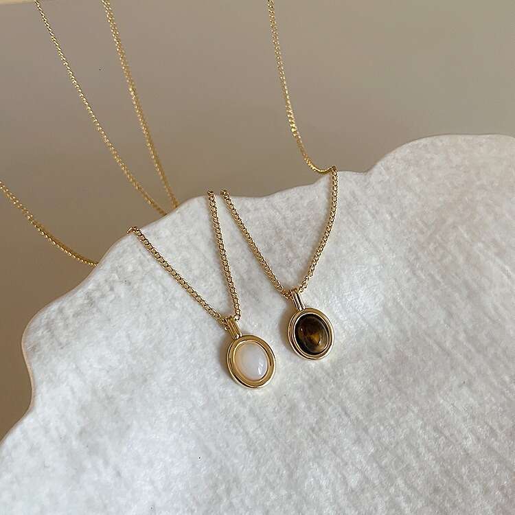 Niche Design Fashion New Personalized Jewelry Hot Zircon Pendant Necklace For Women Simple And Versatile Ladies Birthday Gift Jewelry Wholesale