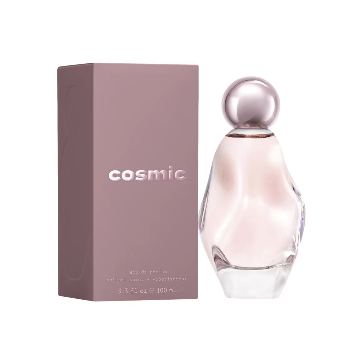 Cosmic Perfume 100ml Woman Fragrance Eau De Parfum 3.3oz Long Lasting Smell Kylei Cosmetics Brand Women Lady Girl Charming Pink Cologne Spray Body Mis