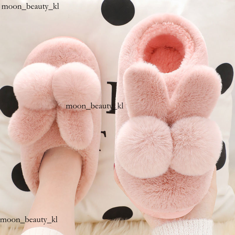 Designer Cotton Slippers For Women In Winter 2024 New Style Bag Heel Indoor Home Cute Plush Anti Slip Warm Confinement Cotton Shoes 1c5