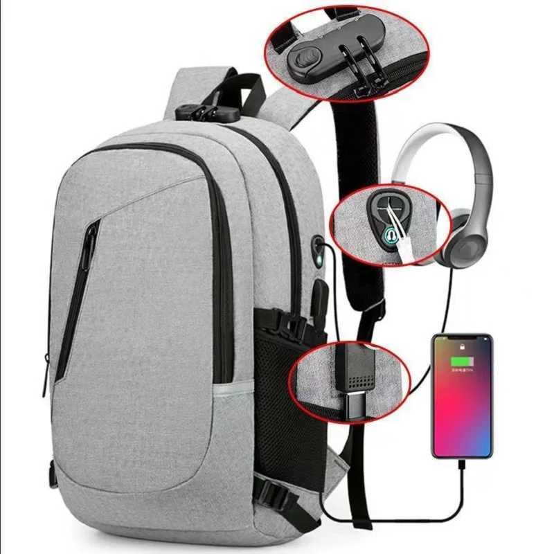 CMM Backpack Anti Theft Password Lock Oxford Men s and Women s Unisex Business Laptop Computer Travel Leisure Fashion Portable 241105