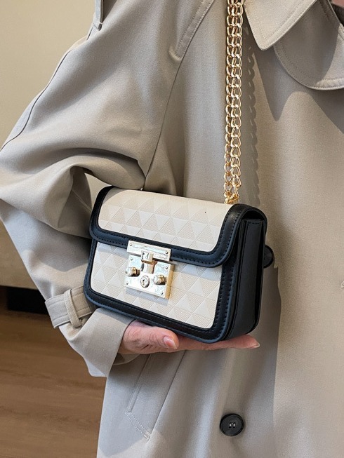 This Year's Popular For Bags Handbags Women Autumn Is Versatile. New Fashion Chain Single Shoulder Crossbody Small Square Bag Designer
