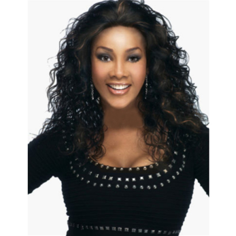New wigs for women fashion long curly wigs big waves African foreign trade chemical fiber headpiece
