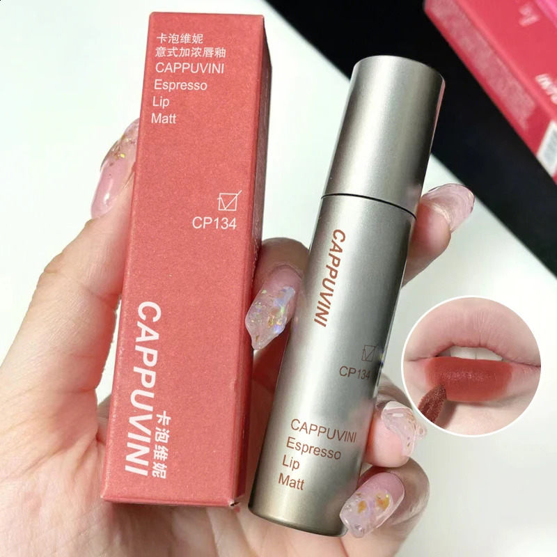 Single Velvet Matte Mist Lip GlossWaterproof Non-Stick Cup Lip Glaze Smudge Proof Not Fade Liquid Lipstick 241105