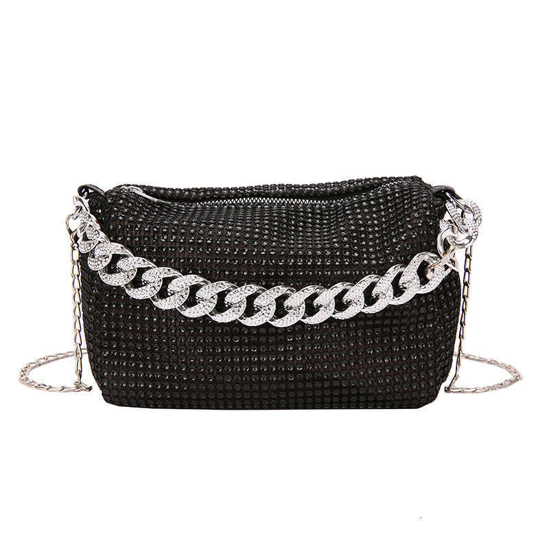 Designer Bag 2024 New Bags Popular Korean Version Handbags Fashion Trend Bright Diamond Messenger Niche handbag