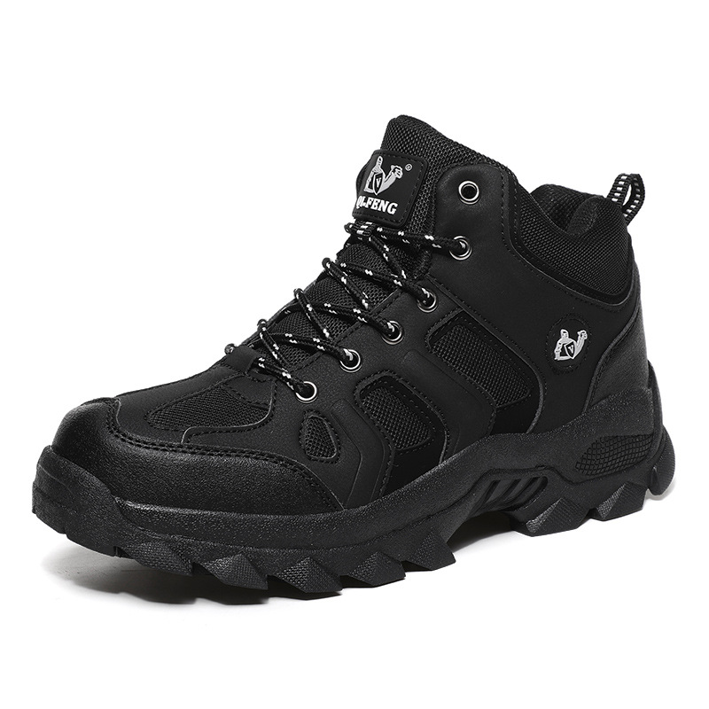 New Mid Top Plus Size Warm Hiking Shoes Size39-48.