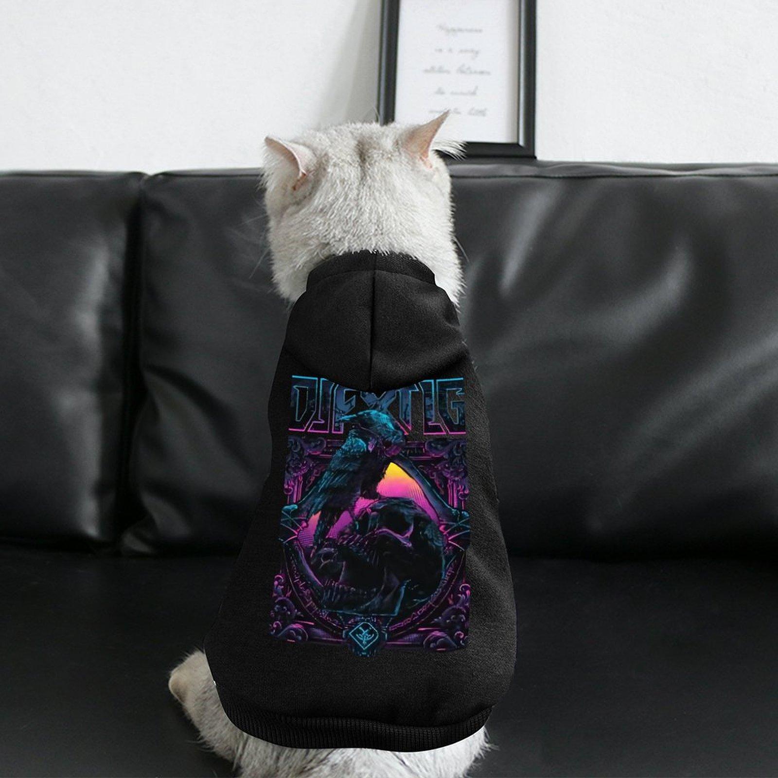 Customized Dog Hooded Sweatshirt Breathable Outdoor Walking Dog Hoodie DIY Oversized Logo Anti-linting Popular Pets