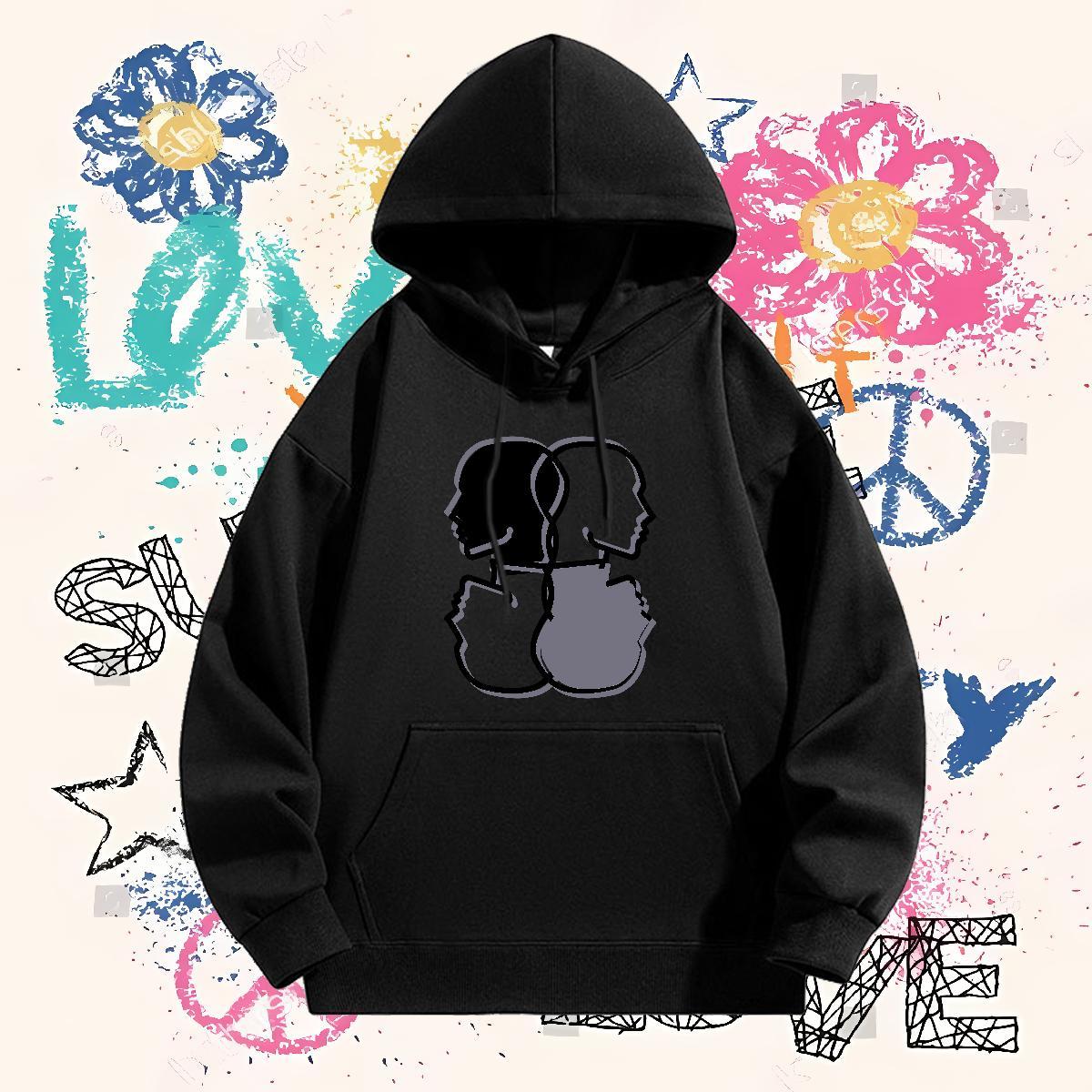 New Arrival Unisex Sweatshirts Hooded Collar Long Sleeves Brand Men Tops Hoodie Custom Big Size Top Pullover Hoodie Sport 350g Cotton
