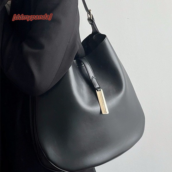 2024 High-end tote large capacity armpit fashionable dumpling bucket semi-circular crossbody bag, women's bag #28 ddmypanda