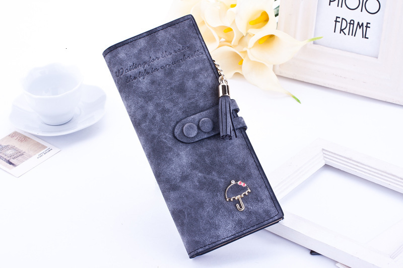 New women's long zipper Korean version multifunctional handbag designer wallet