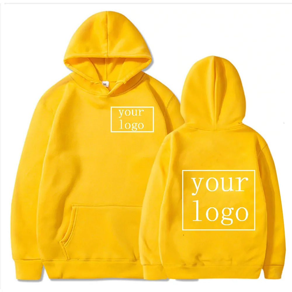 Custom Pattern Your Print Hoodies Men Woman Oversized Hoodie Hooded Sweatshirts Harajuku Pullovers Unisex Tracksuit Clothes 241104