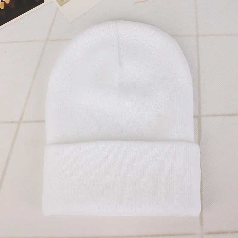Winter Hats for Women Men Beanies Knitted Fluorescent Cute Hat Girls Autumn Female Skullies Caps Warmer Bonnet Ladies Casual Cap 241105