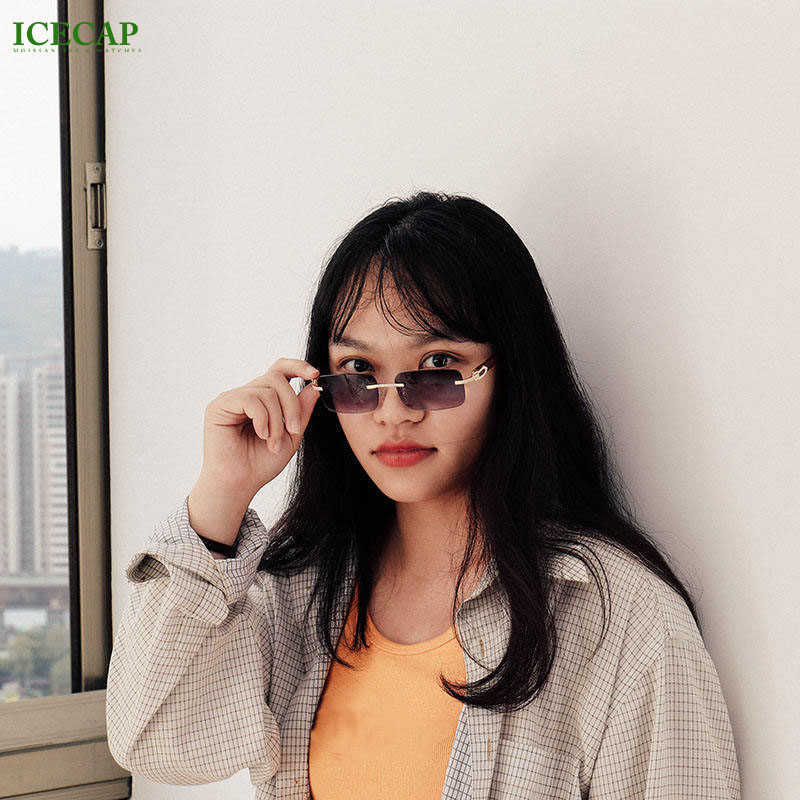 y2k Sunglasses Clear Eyewear Glasses Classic White Lens Accept Custom VVS Moissanite Men Women Fashion Jewelry