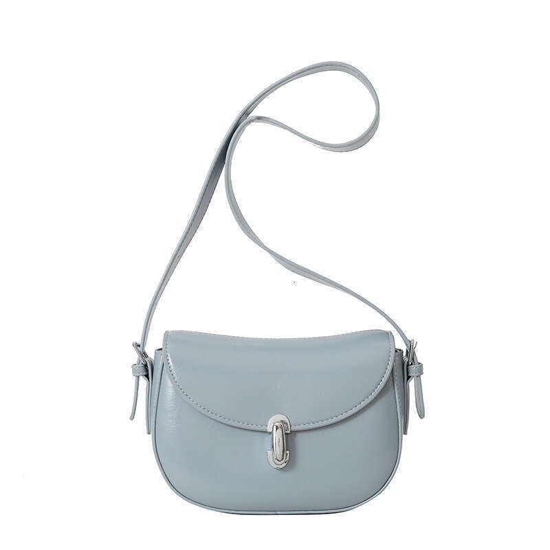 Women's 2024 new Korean version trendy ins fresh and cute armpit soft leather tote crossbody fashion bag