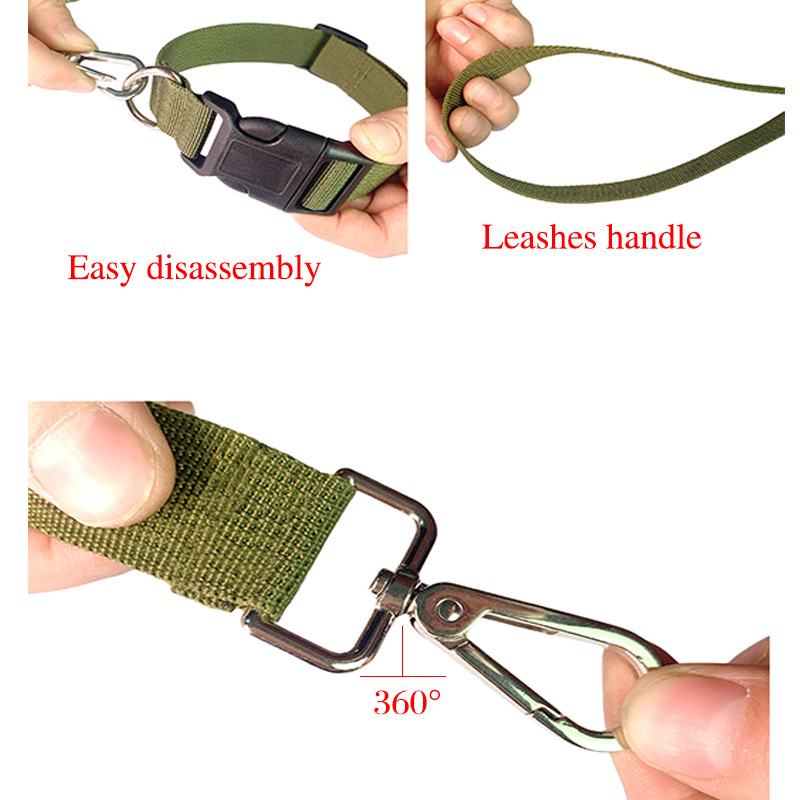 Dog leash adjustable collar bite resistant rope explosion proof flushing medium to large size pet best sellers manufacturer wholesale 9 98hp