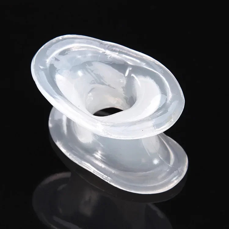 Ball Male Stretcher Scrotum Silicone Testicle BDSM Bondage Time Delay Sleeve Rings Adult Chastity Slave Sex Toys Men Adult Toys Lingerie