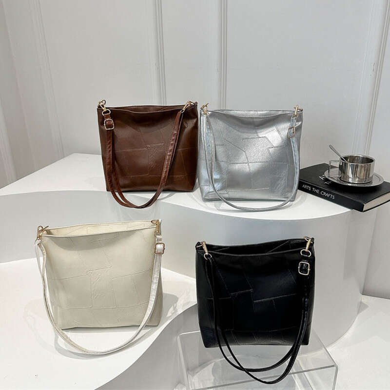 Designer Bag Large Capacity Soft Pu Leather Shoulder Bag, Casual Tote Crossbody Bags For Women, Ladies Handbags For Commuter