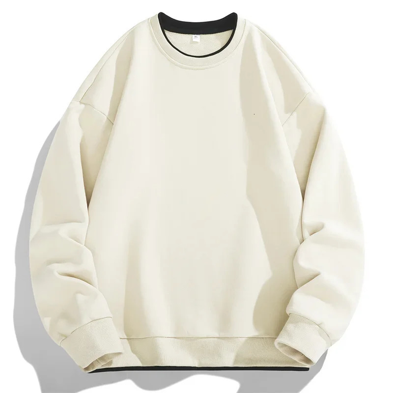 Mens Hoodie Sweatshirt Big Size Loose Plus Size Pullover Long Sleeve Sport Tops Men Oversized Clothing Sweatshirts Plus Size 241104