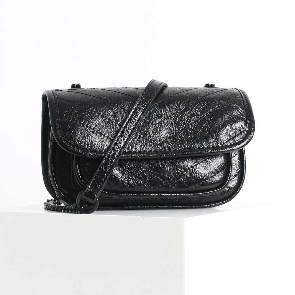 Designer Bag Niki Chain Shoulder High Quality First Layer Cowhide Bags Female 2024 Women's Fashion Cowhide Genuine Luxury Brand Designer Bags
