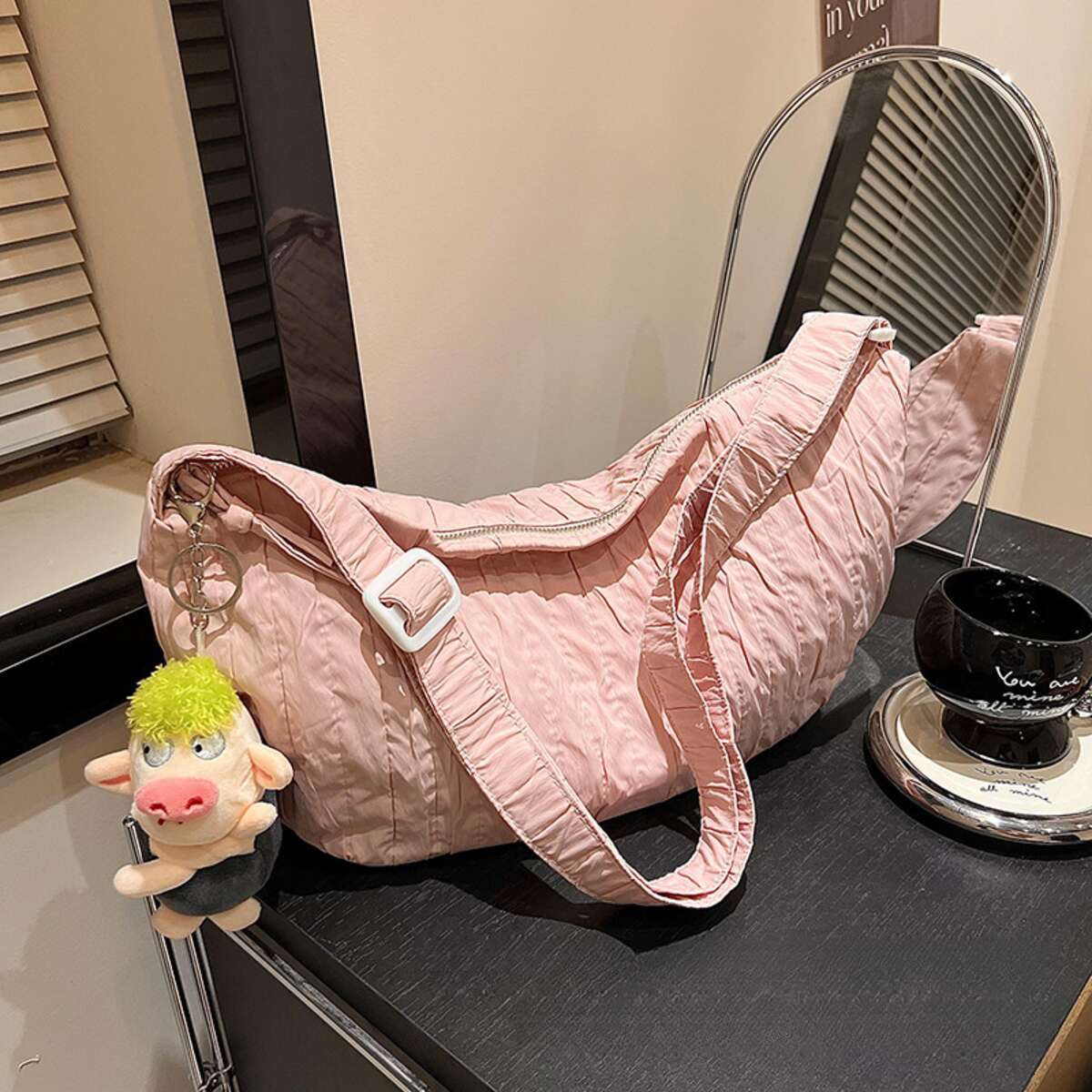 Commuting leisure small women's simple and fashionable dumpling bag, autumn new design, textured shoulder bag designer bags handbags women