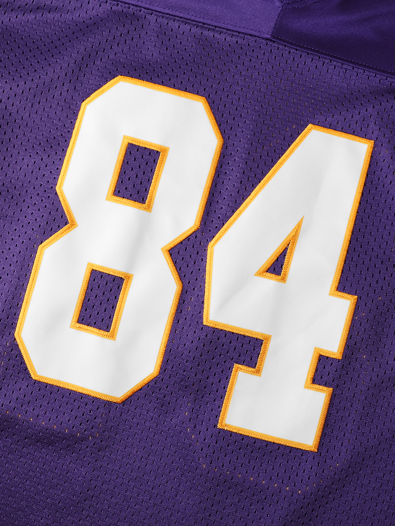 Men's Short Sleeve V-Neck Football Jersey - Breathable, Comfy, Letter And Number 84 Embroidery Top For Summer Sports, Casual Wear