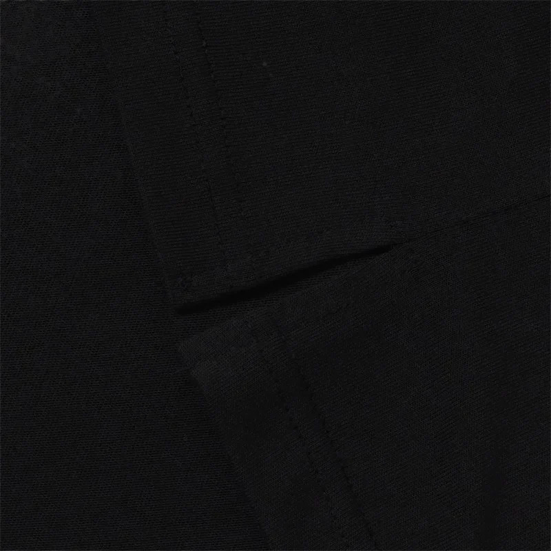 24SS casual and fashionable oversized mens basic womens T-shirt cotton classic letter embroidery black and white long sleeved T-shirt top 241031