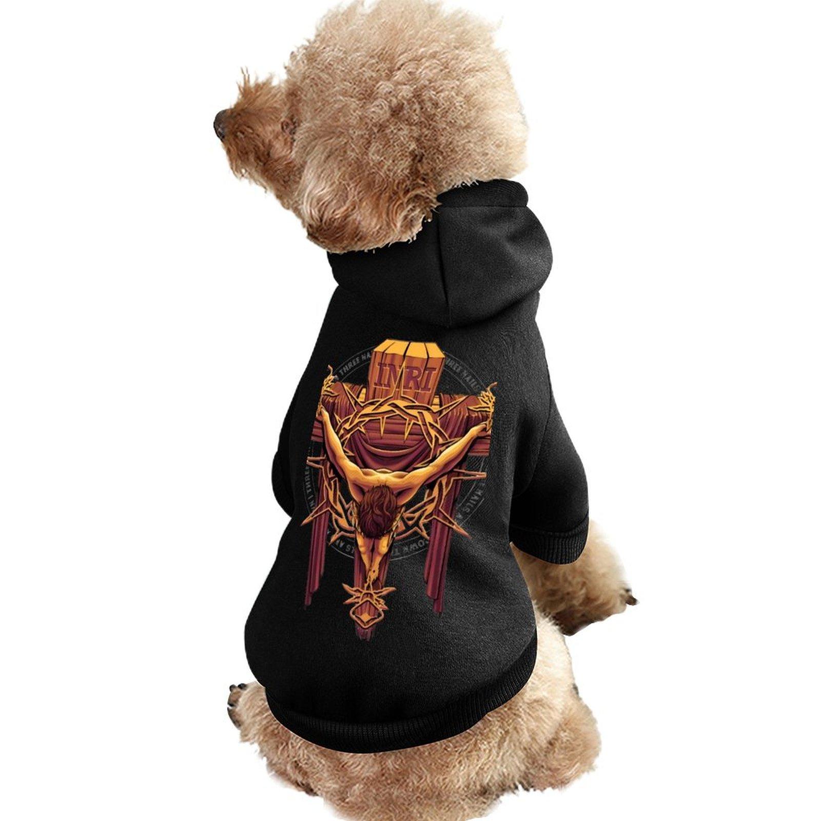 Designer Fashion Dog Hoodies Hooded Long Sleeve Outdoor Walking Hoodie for Pet Free DIY Fine Fabrics Loose Fit Pet Hoody