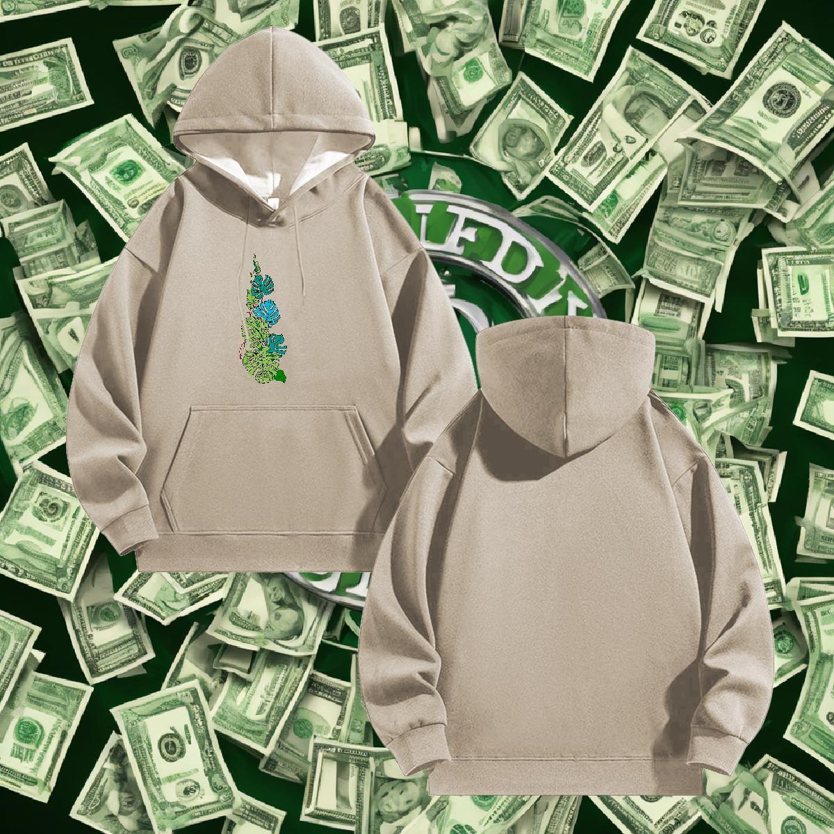 2024 New Mens Hoodie Sweatshirt Hooded Collar Breathable Loose Men Clothes Hoodie DIY Anime Top Hoody Sports Casual Cotton 350g