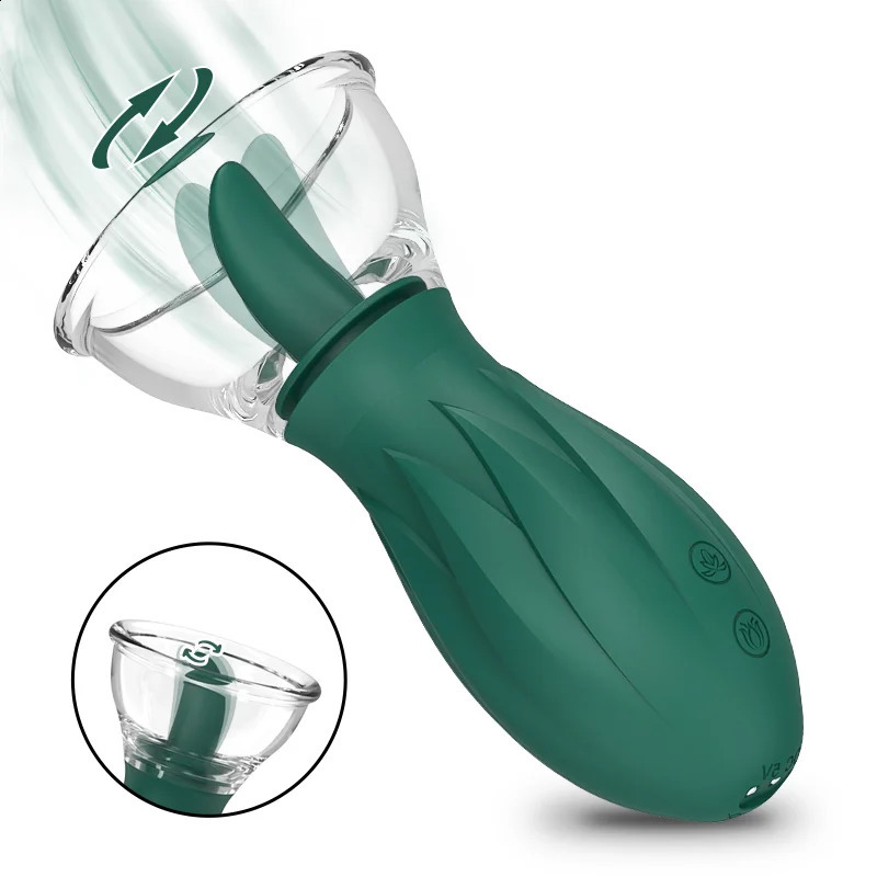 Clitoral Vacuum Vibrator 2 in 1 Sucking Licking Tongue Sex toys for Women Nipple Stimulator Pussy Blowjob Female Masturbation 241105