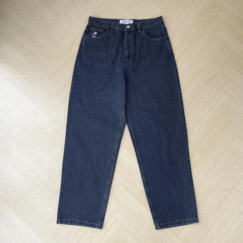 2025 S Fashion Designer Men S Jeans Y K Polar Big Boy Baggy Sell Series Streetwear Embroidery Casual Wide Leg Skate Denim Pants Men Clothing