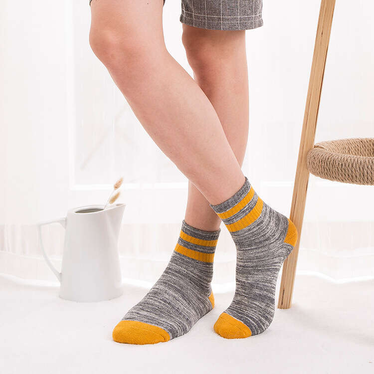 shanshi men socks Towel bottom cotton sports autumn and mid tube winter new adult men's basketball socks